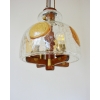 Lampa wisząca space age cztery żarówki E27